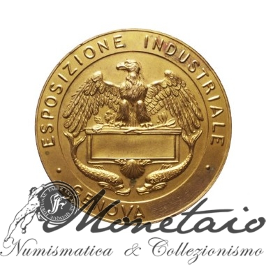 Vittorio Emanuele III "Medaglia Esposizione Industriale" 1908