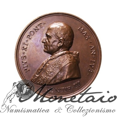 Medaglia Annuale 1925 Pio XI Anno IV