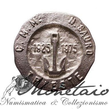 Medaglia 1975 Circolo Marina Mercantile N.Sauro Trieste