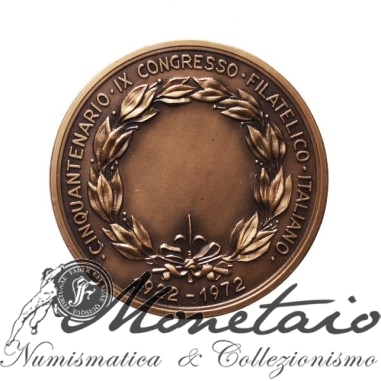 Medaglia 1972 50° anniv. Conphila Trieste