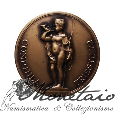 Medaglia 1972 50° anniv. Conphila Trieste