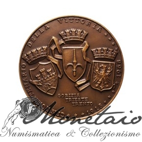 Medaglia 1968 Ass.filat e num. 50° della Vittoria