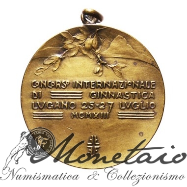 Medaglia Concorso int. di Ginnastica Lugano 1908