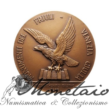 Medaglia Circ. Numis. Triestino 1973 - Gorizia Palazzo Attems