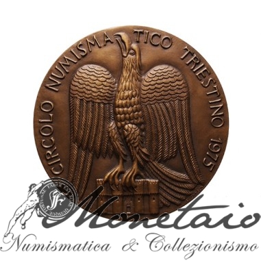 Medaglia Circ. Numis. Triestino 1975 "Messa dello Spadone"