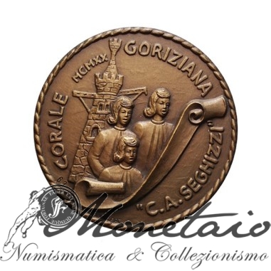 Medaglia Comm. 1970 Corale Goriziana C.A. Seghizzi
