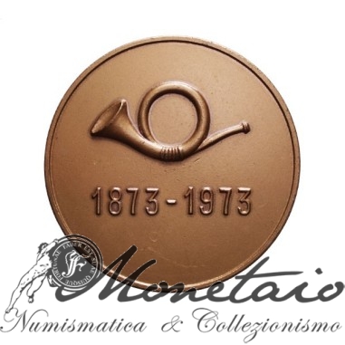 Medaglia Comm. 1973 Centenario Ufficio Postale S.Dorligo