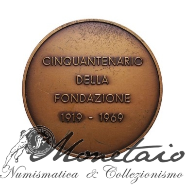 Medaglia Comm. 1969 Federazione fra le società filateliche
