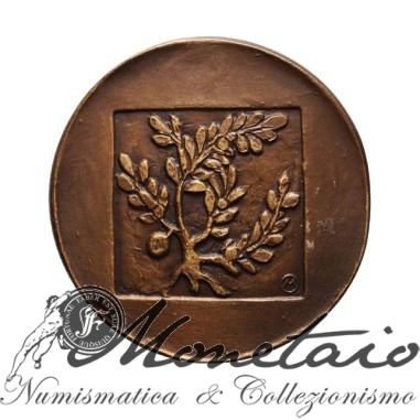 Medaglia Comm. 1973 Sindacato Pittori Scultori Incisori Trieste