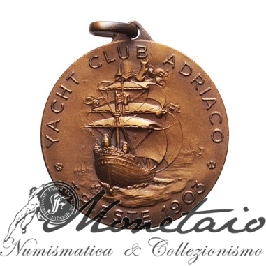 Medaglia Yacht Club Adriatico 1975 Trieste