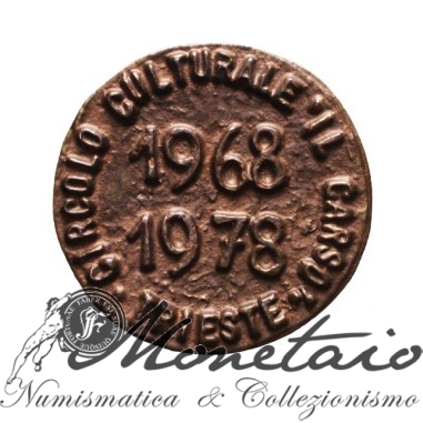 Medaglia Comm. 1978 Circolo Culturale "Il Carso"