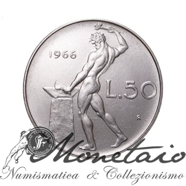 50 Lire 1966 "Vulcano"