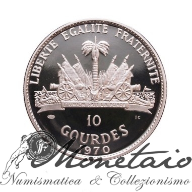10 Gourdes 1970 IC