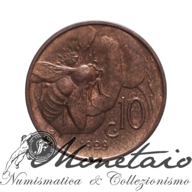 10 Centesimi 1929 "Ape"