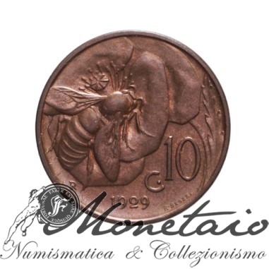 10 Centesimi 1929 "Ape"