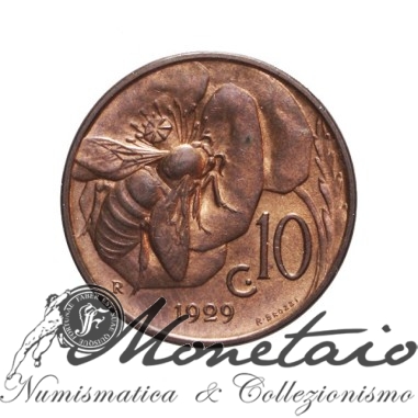 10 Centesimi 1929 "Ape"