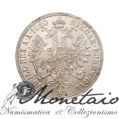 1 Fiorino 1880 Francesco Giuseppe I