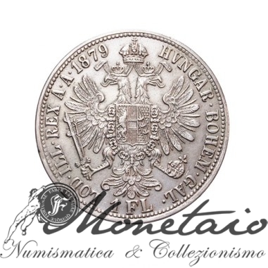 1 Fiorino 1879 Francesco Giuseppe I
