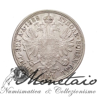 1 Fiorino 1889 Francesco Giuseppe I