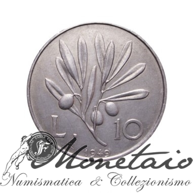 10 Lire 1950 "Ulivo"