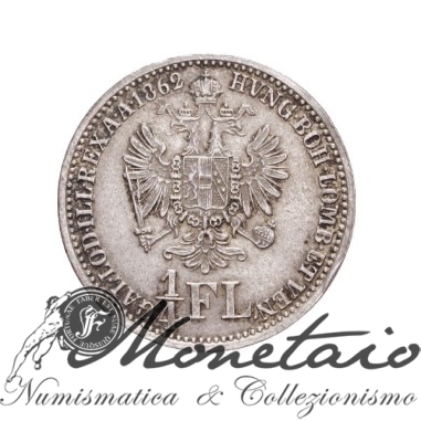 1/4 Florin 1862 A Franz Joseph I