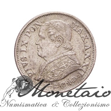 10 Soldi 1868 Anno XXII