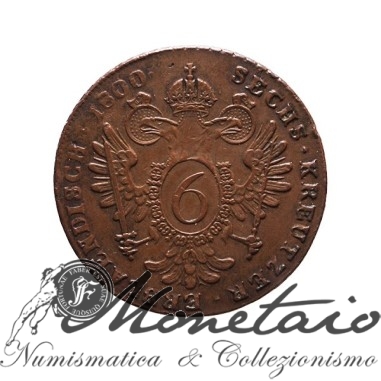 6 Kreuzer 1800 S Francesco II(I)