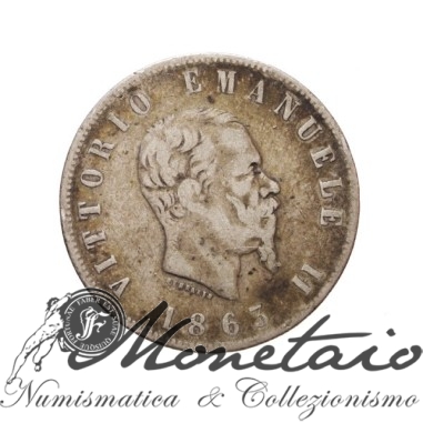2 Lire 1863 "Stemma" Napoli