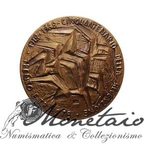 Medaglia 50° ann. Redenzione Trento e Trieste 2