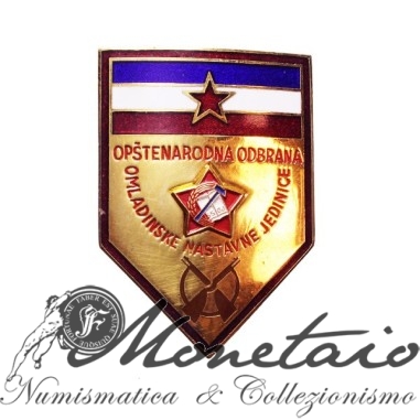 Pin Yugoslavia "OPŠTENARODNA ODBRANA"