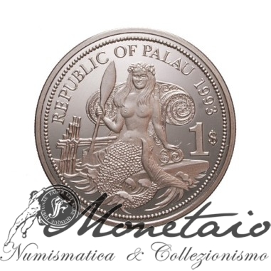 1 Dollar 1993 "Marine Life Protection"