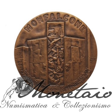 Medaglia Italcantieri 1979 "Comitato Unitario Antifascista"