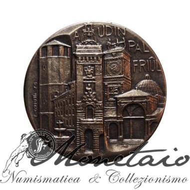 Medaglia Udine "Sis di Mai" Terremoto in Friuli
