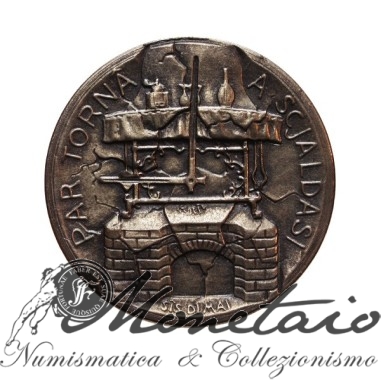 Medaglia Udine "Sis di Mai" Terremoto in Friuli