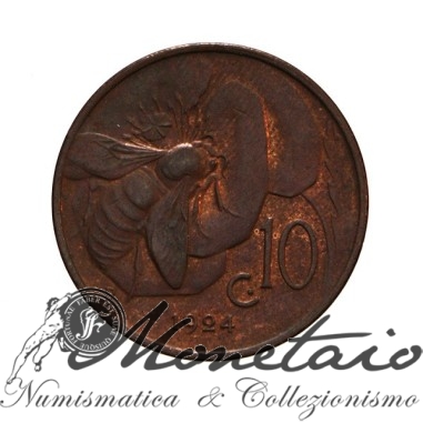 10 Centesimi 1924 "Ape"