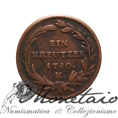 1 Kreuzer 1780 K Maria Teresa