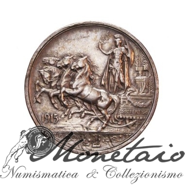 2 Lire 1915 "Quadriga Briosa"