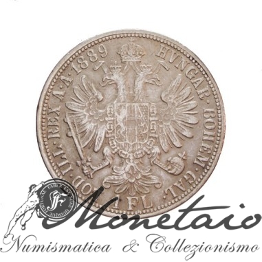 1 Fiorino 1889 Francesco Giuseppe I