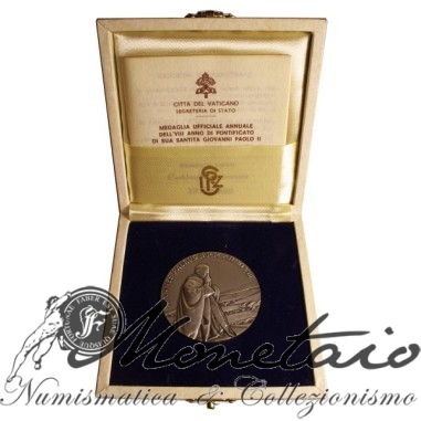 Medaglia VIII Anno di Pontificato 1986