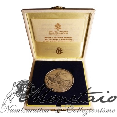 Medaglia XXIV Anno di Pontificato 2002