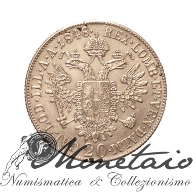 20 Kreuzer 1848 A
