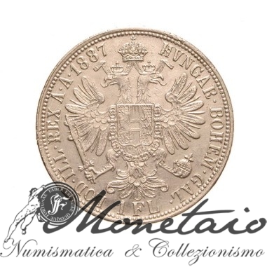 1 Fiorino 1887 Francesco Giuseppe I