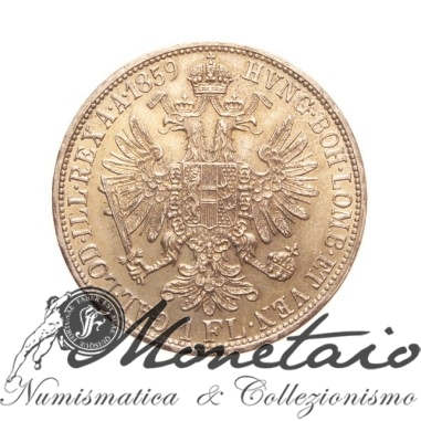 1 Florin 1859 A Franz Joseph I
