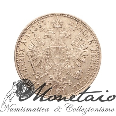 1 Florin 1887 Franz Joseph I