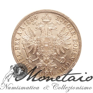 1 Fiorino 1884 Francesco Giuseppe I
