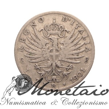 1 Lira 1901 "Aquila Sabauda"