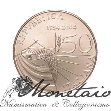 5 Euro 2004 "50° anniv. RAI"