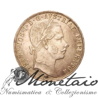 1 Florin 1860 A Franz Joseph I