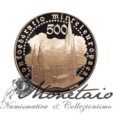 Medaglia 500 Corone "Confederatio Mitteleuropae"