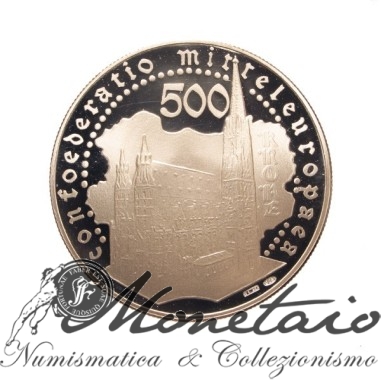 Token 500 Corone "Confederatio Mitteleuropaea"